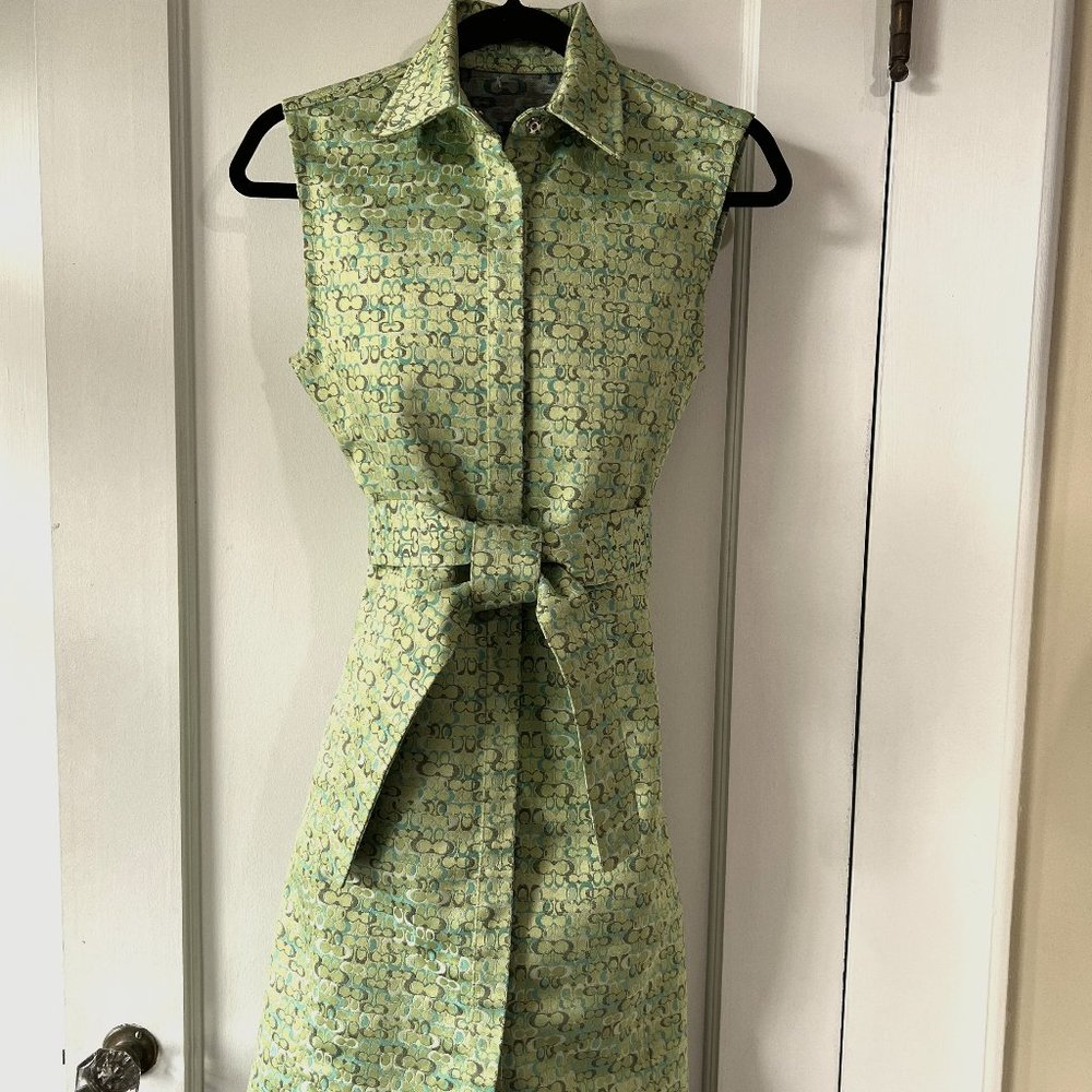 Custom One-of-a-Kind Coach Dress